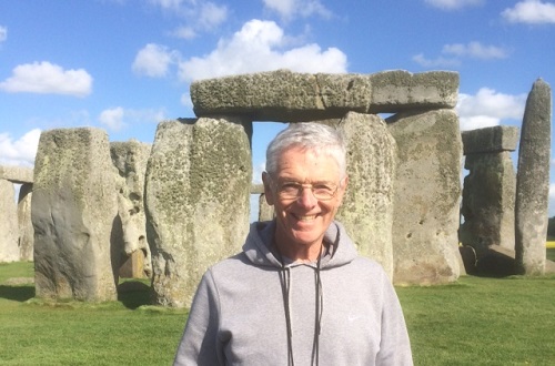 Bob McAfee at Stonehenge